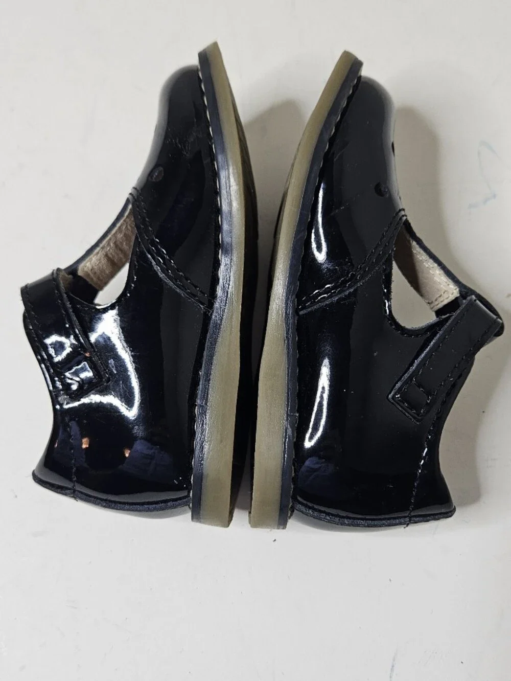 Footnotes Patent Leather Mary Janes Black Toddler 4